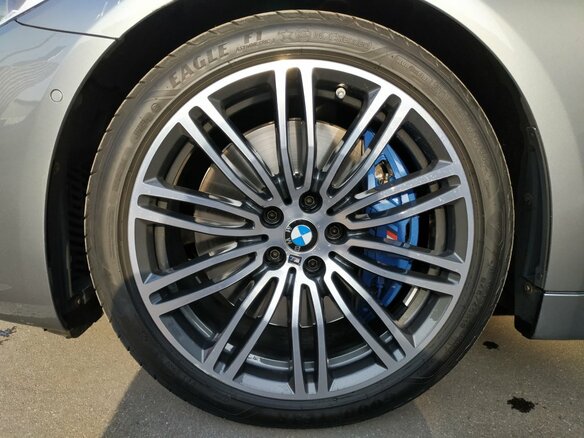 2018 BMW 5 серии M550d xDrive VII (G30/G31/G38), серый - вид 9