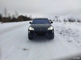 2007 Porsche Cayenne S I Рестайлинг (957), чёрный, 1000000 рублей, вид 1
