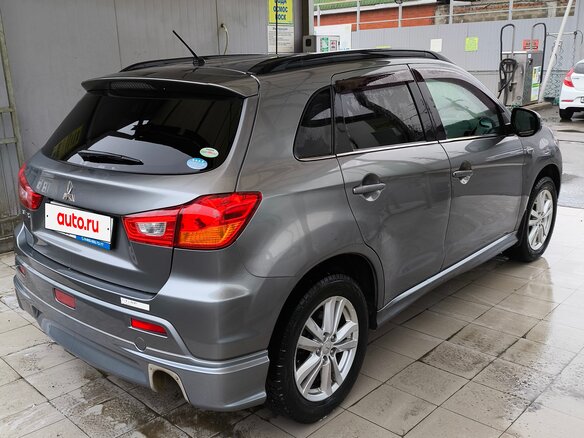2014 Mitsubishi ASX I Рестайлинг, серый, 1250000 рублей - вид 9