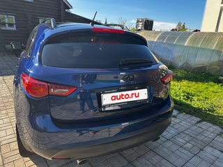 2013 Infiniti FX37 II (S51) Рестайлинг, синий, 1850000 рублей, вид 3
