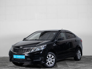 2013 Kia Rio III, чёрный, 800000 рублей, вид 1