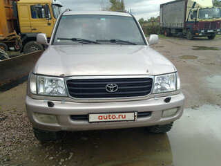 1999 Toyota Land Cruiser 100 Series, серебристый, 2000000 рублей, вид 1