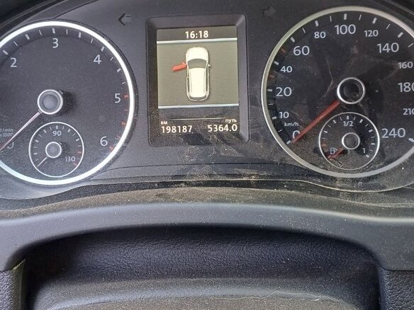 2012 Volkswagen Tiguan I Рестайлинг, белый - вид 6