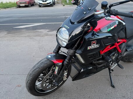2013 Ducati Diavel, чёрный, 489999 рублей, вид 2