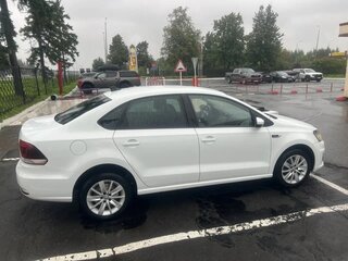 2019 Volkswagen Polo V Рестайлинг, белый, 1200000 рублей, вид 2