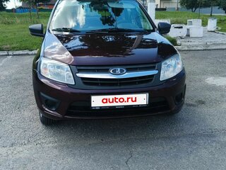 2017 Lada (ВАЗ) Granta I, пурпурный, 445000 рублей, вид 1