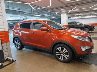 2012 Kia Sportage III, оранжевый, 1400000 рублей, вид 2
