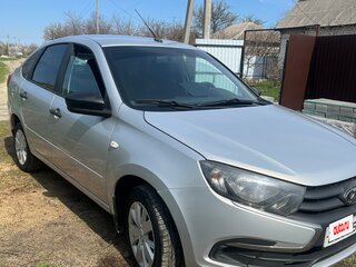 2018 Lada (ВАЗ) Granta I Рестайлинг, серебристый, 660000 рублей, вид 2