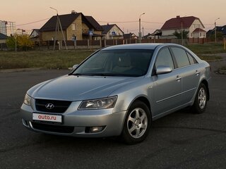2005 Hyundai Sonata V (NF), серебристый, 495421 рублей, вид 1