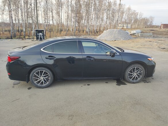 2015 Lexus ES 250 VI Рестайлинг, чёрный, 2500000 рублей - вид 5