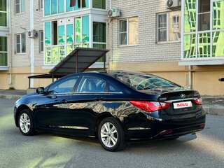 2012 Hyundai Sonata VI (YF), чёрный, 1150000 рублей, вид 4