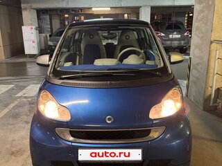 2008 Smart Fortwo II, серебристый, 695000 рублей, вид 2