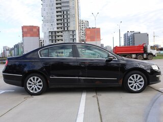 2008 Volkswagen Passat B6, чёрный, 545000 рублей, вид 5