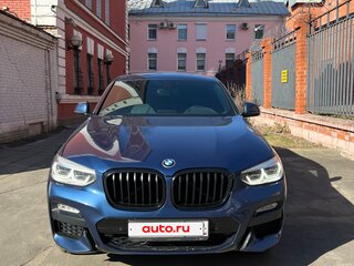 2019 BMW X4 20d II (G02), синий, 4800000 рублей, вид 2