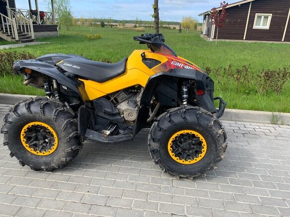 2014 BRP Can-Am Renegade 1000, чёрный, 850000 рублей - вид 2