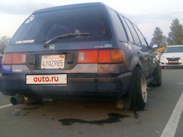 1992 Honda Civic Shuttle IV, синий - вид 4