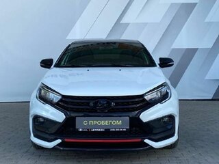 2024 Lada (ВАЗ) Vesta Sportline I Рестайлинг (NG), белый, 1668000 рублей, вид 2