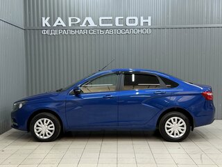 2021 Lada (ВАЗ) Vesta I, синий, 1050000 рублей, вид 5