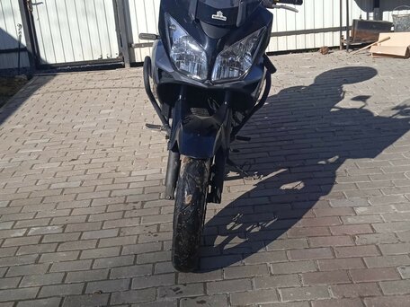 2010 Suzuki V-Strom DL 650, серебристый, 595000 рублей, вид 2