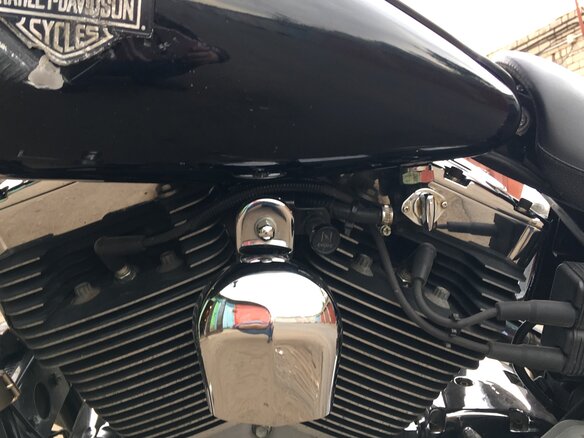 2002 Harley-Davidson Dyna Super Glide, чёрный - вид 17
