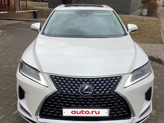 2021 Lexus RX 450h IV Рестайлинг, белый, 4050000 рублей, вид 3