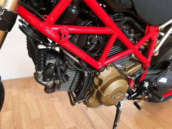 2007 Ducati Hypermotard, чёрный - вид 12