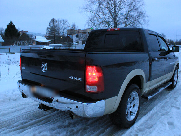 2010 Dodge RAM IV (DS/DJ), чёрный - вид 3