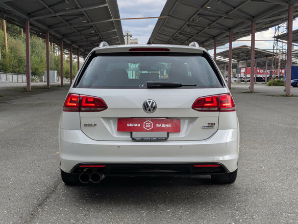 2014 Volkswagen Golf VII, белый - вид 5