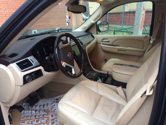 2008 Cadillac Escalade III, голубой - вид 8