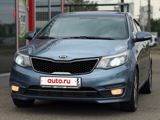 2015 Kia Rio 6-speed III, голубой, 1177000 рублей, вид 2