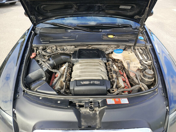 2007 Audi A6 III (C6), чёрный - вид 8