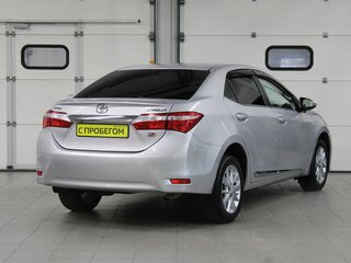 2014 Toyota Corolla XI (E160, E170, E180), серебристый, 1357000 рублей, вид 5