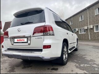 2013 Lexus LX 570 III Рестайлинг, белый, 4900000 рублей, вид 4