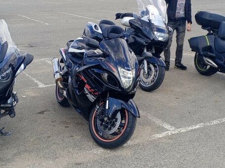 2012 Suzuki GSX 1300 R Hayabusa, чёрный, 920000 рублей, вид 1
