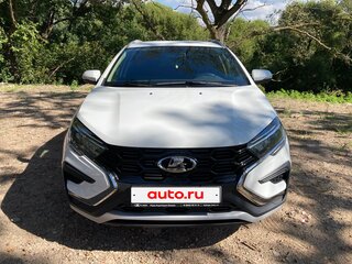 2024 Lada (ВАЗ) Vesta SW Cross I Рестайлинг (NG), белый, 1490000 рублей, вид 2
