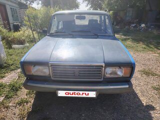 2002 Lada (ВАЗ) 2107, синий, 75000 рублей, вид 2