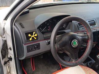 2001 Skoda Fabia I, белый, 300000 рублей, вид 4