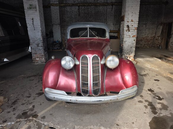 1950 BMW 321 I, красный, 460000 рублей - вид 2