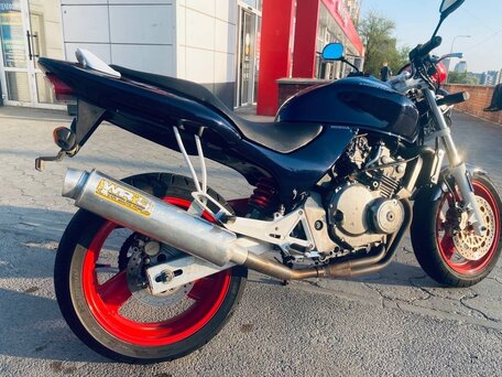 2002 Honda CB 250F Hornet, синий, 220000 рублей, вид 2