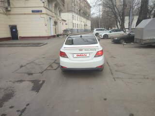 2016 Hyundai Solaris I Рестайлинг, белый, 580000 рублей, вид 4