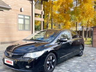 2009 Honda Civic Hybrid VIII Рестайлинг, чёрный, 680000 рублей, вид 2