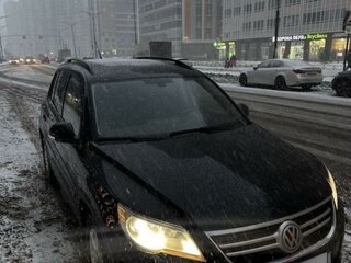 2009 Volkswagen Tiguan I, чёрный, 650000 рублей, вид 4