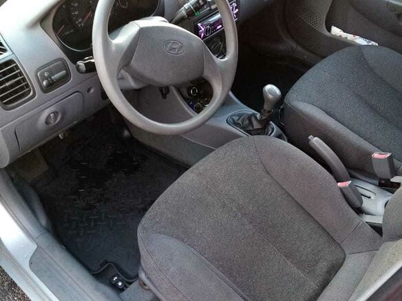 2005 Hyundai Accent ТагАЗ II, серебристый - вид 6