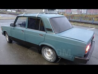 2004 Lada (ВАЗ) 2107, чёрный, 80000 рублей, вид 2