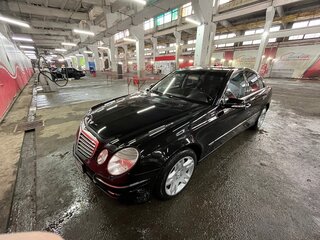 2007 Mercedes-Benz E-Класс 280 III (W211, S211) Рестайлинг, чёрный, 1550000 рублей, вид 1