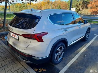 2021 Hyundai Santa Fe IV Рестайлинг, белый, 3900000 рублей, вид 3