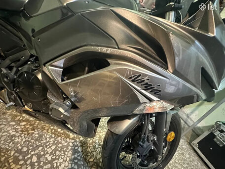 2020 Kawasaki Ninja 650, серебристый, 710250 рублей, вид 4