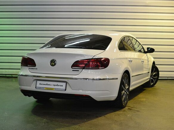 2012 Volkswagen Passat CC I Рестайлинг, белый - вид 1