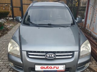 2006 Kia Sportage II, серый, 750000 рублей, вид 2