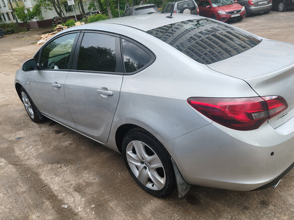 2013 Opel Astra J Рестайлинг, серый - вид 5